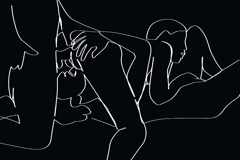 Minimalist Oral Sex Erotic Line Art Oral Sex Art Sensual.